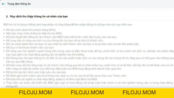 Chính Sách Bảo Mật BK8 - Minh Bạch, An Toàn Tuyệt Đối