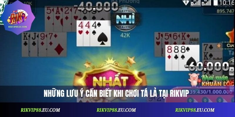 Hướng Dẫn Chơi Tá Lả Rikvip Chi Tiết Cho Người Mới Bắt Đầu