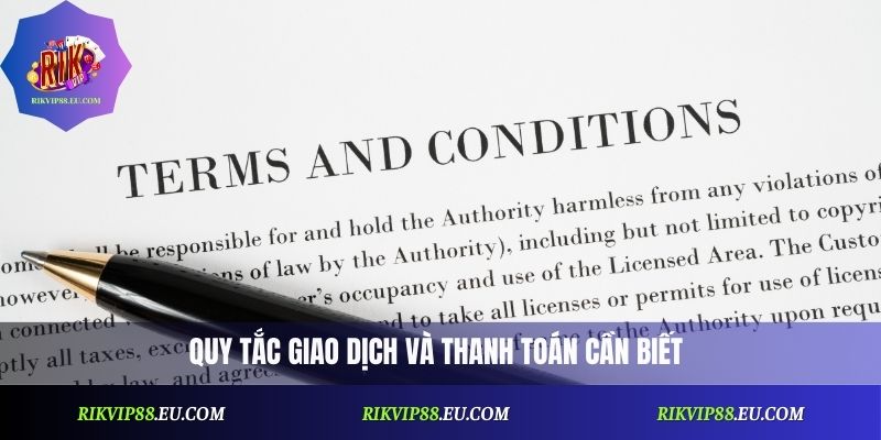 Điều Khoản Điều Kiện Dịch Vụ Rikvip – An Toàn Và Tin Cậy